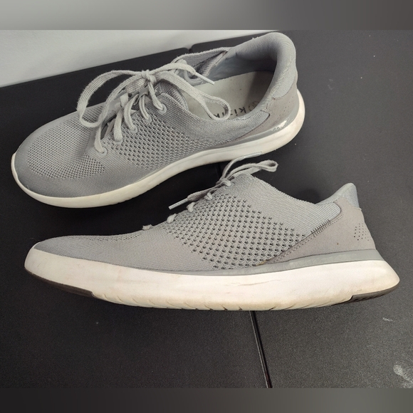 Kizik Mens Hands Free Lima Slip On Shoes Gray knit size 13 - Picture 4 of 9